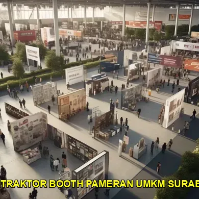 Inovasi Desain Booth Untuk Pameran UMKM di Tunjungan Plaza
